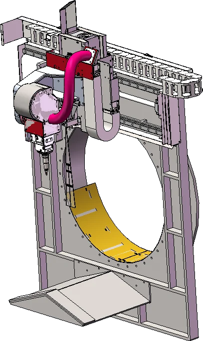 Servo-driven rotary chuck